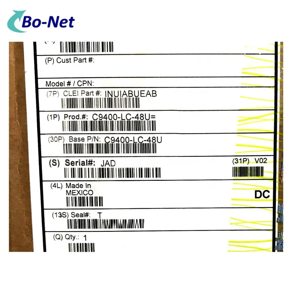  C9400-LC-48U СНГ 9400 48 портов UPOE gigabyte модуль автоматического включения света линия карты для C9407R оригинальный