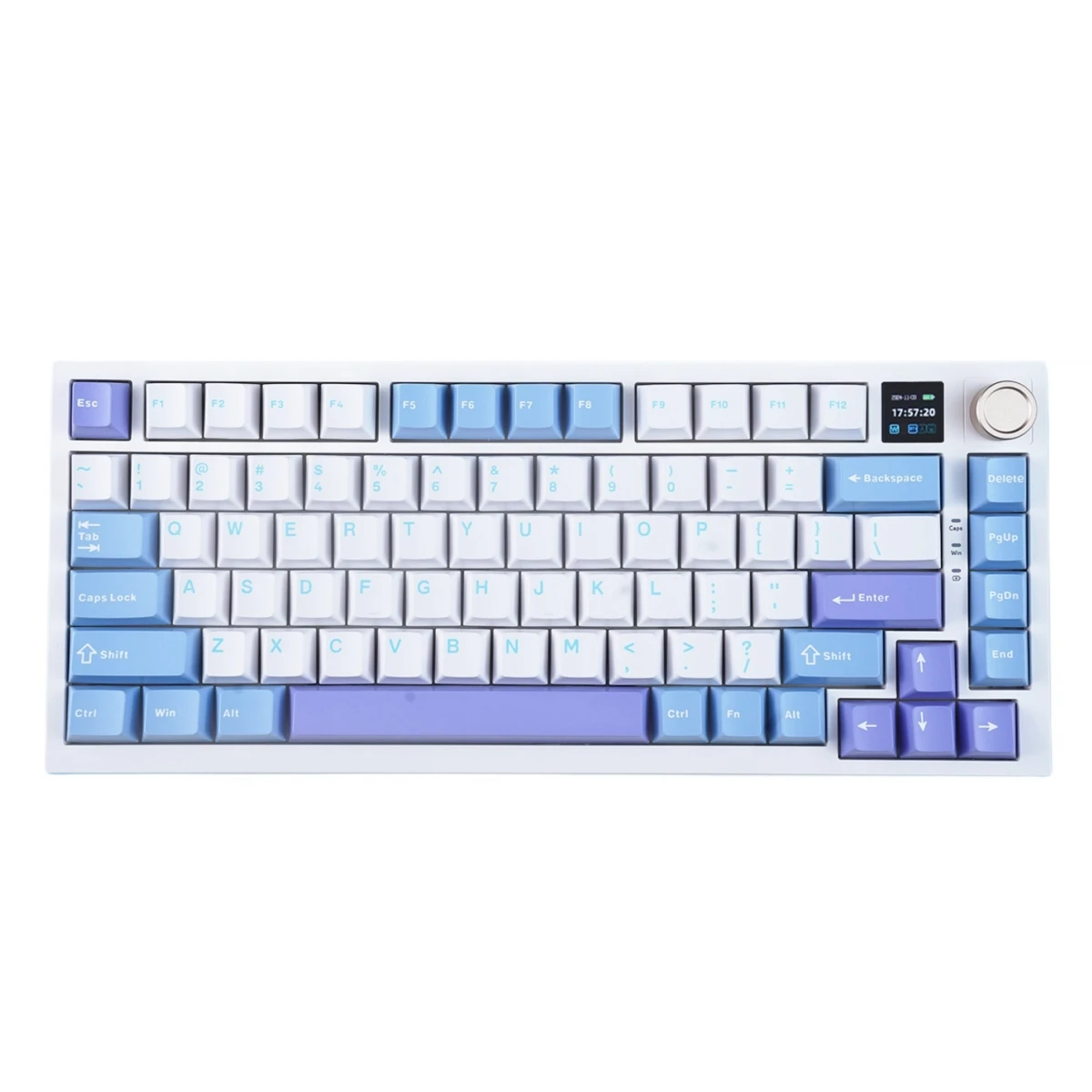 Ajazz AK820 Brother MK75 Plus Customized Mechanical Keyboard Hot Swappable 75% Layout with Display