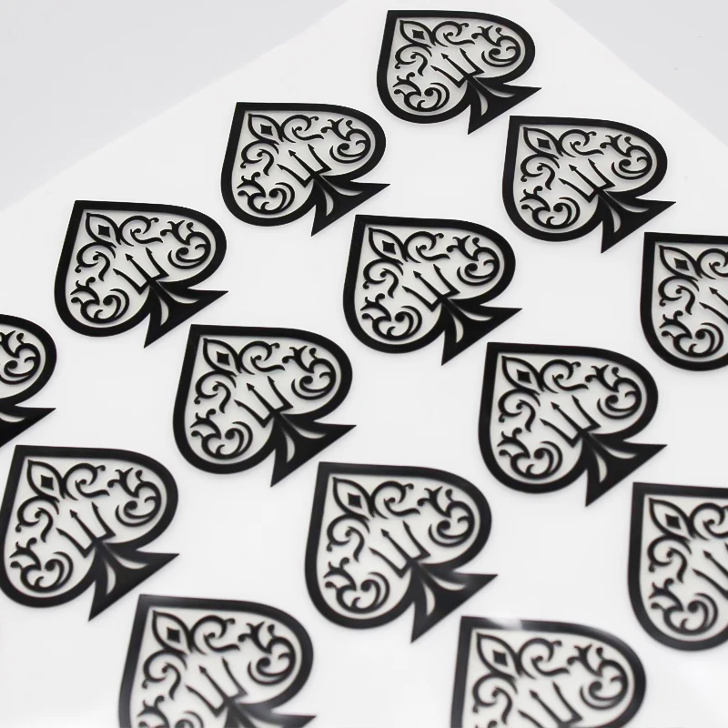 Custom Designed Iron-On Heat Transfer Silicone Label for Tshirts Laser cut Embossed Garment Tags Heat Press Technique