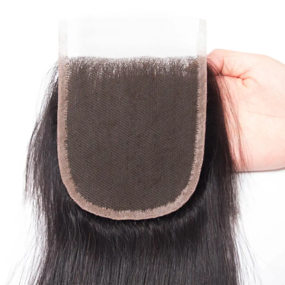 all types of natural color Brazilian human hair closure