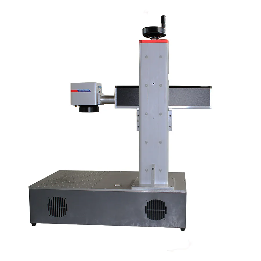Portable 20w 30w 50w 100w  medal making machine Mini  Fiber Laser Marking Machine  for stainless steel