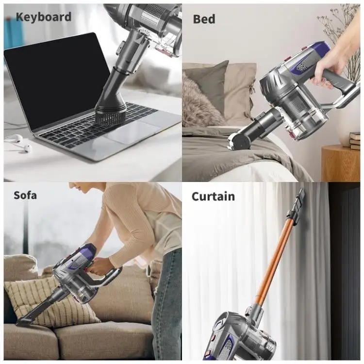 Rechargeable Wireless Household Smart Mini Portable 9Kpa Handheld Cordless Vacuum Cleaner