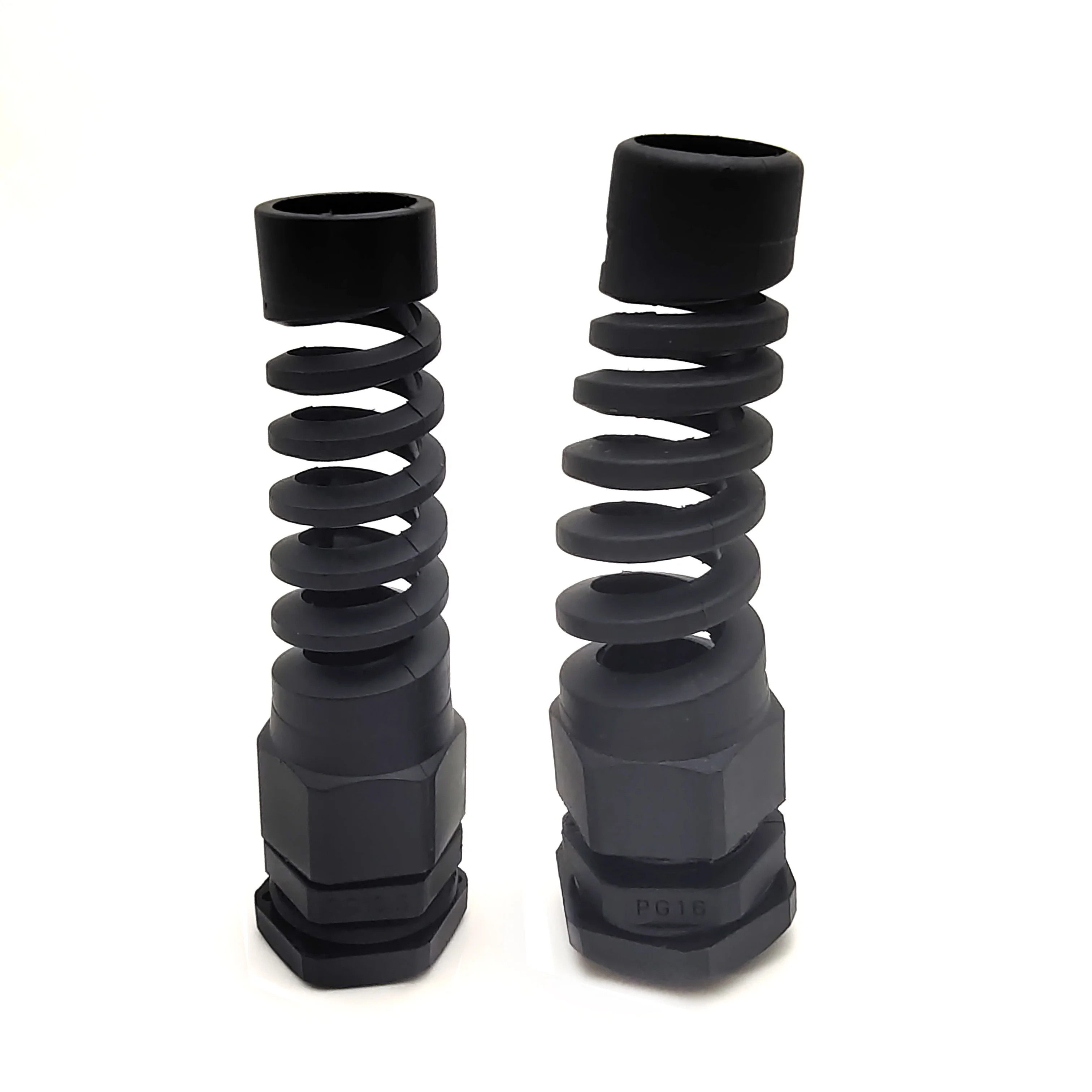 PG16 anti-bending cable connector IP68 spring waterproof connector