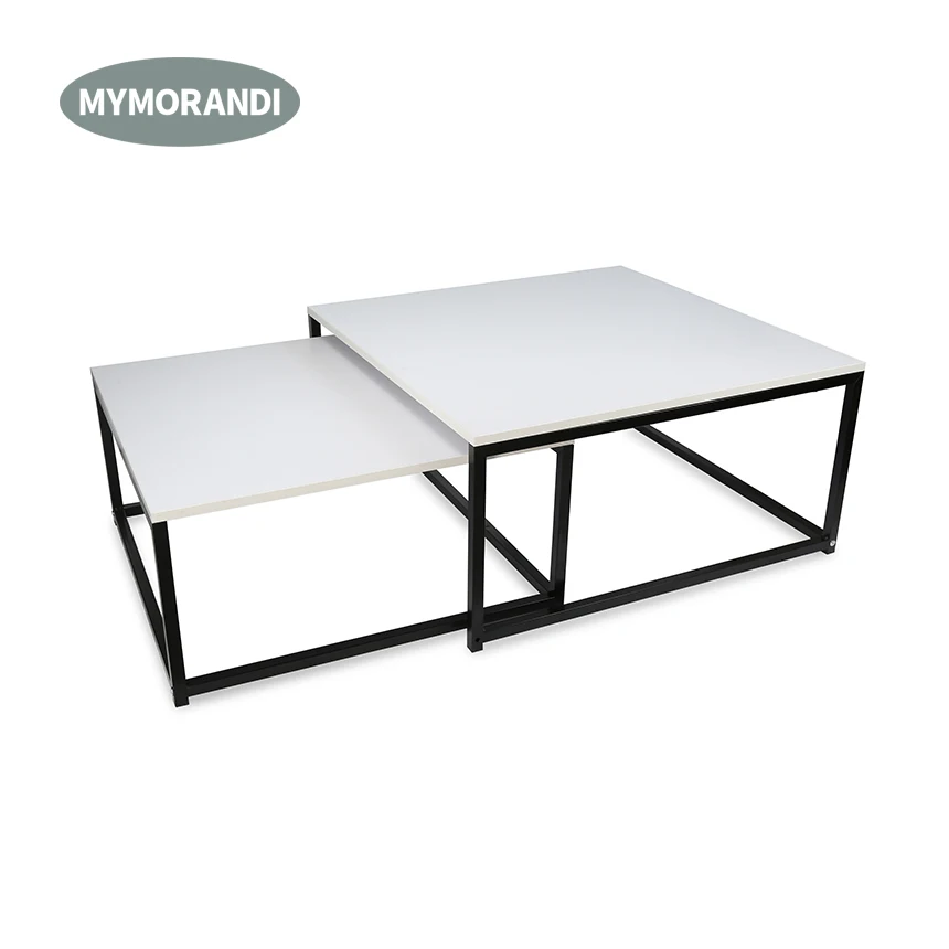 Modern Design wooden top luxury coffee tables simple tea desk set living room furniture