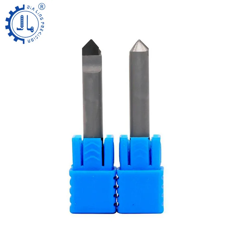 PCD Diamond Cutters Stone Carving Bit Carbide Tipped Stone Engraving Tools CNC Diamond Tools Milling Cutter For Granite Stone
