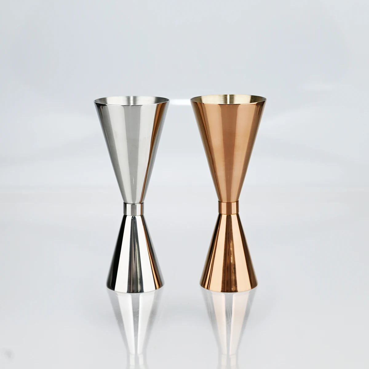 Bar Tool Jigger Metal Double Cocktail Jigger 30/60ml Stainless Steel Bar Measuring Cup Mr Slim Jigger