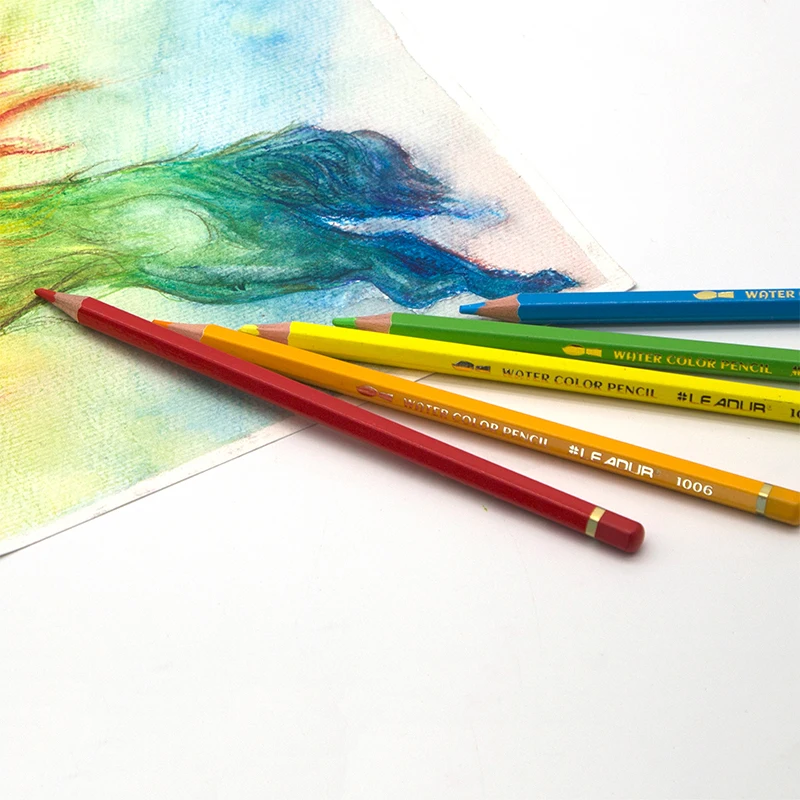 Wholesale New arrival Professional Watercolor Drawing Pencils Water Colour Pencil Set Drawing sketch watercolor pencil set
