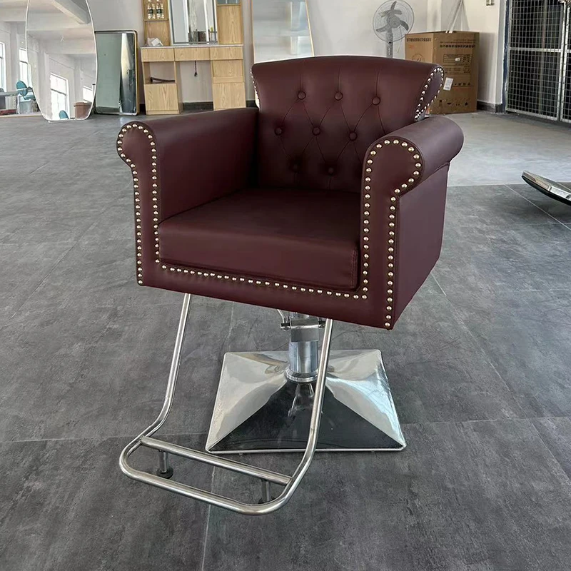 New design hairdressing shop salon beauty barber chair synthetic leather barber chair sofa for men