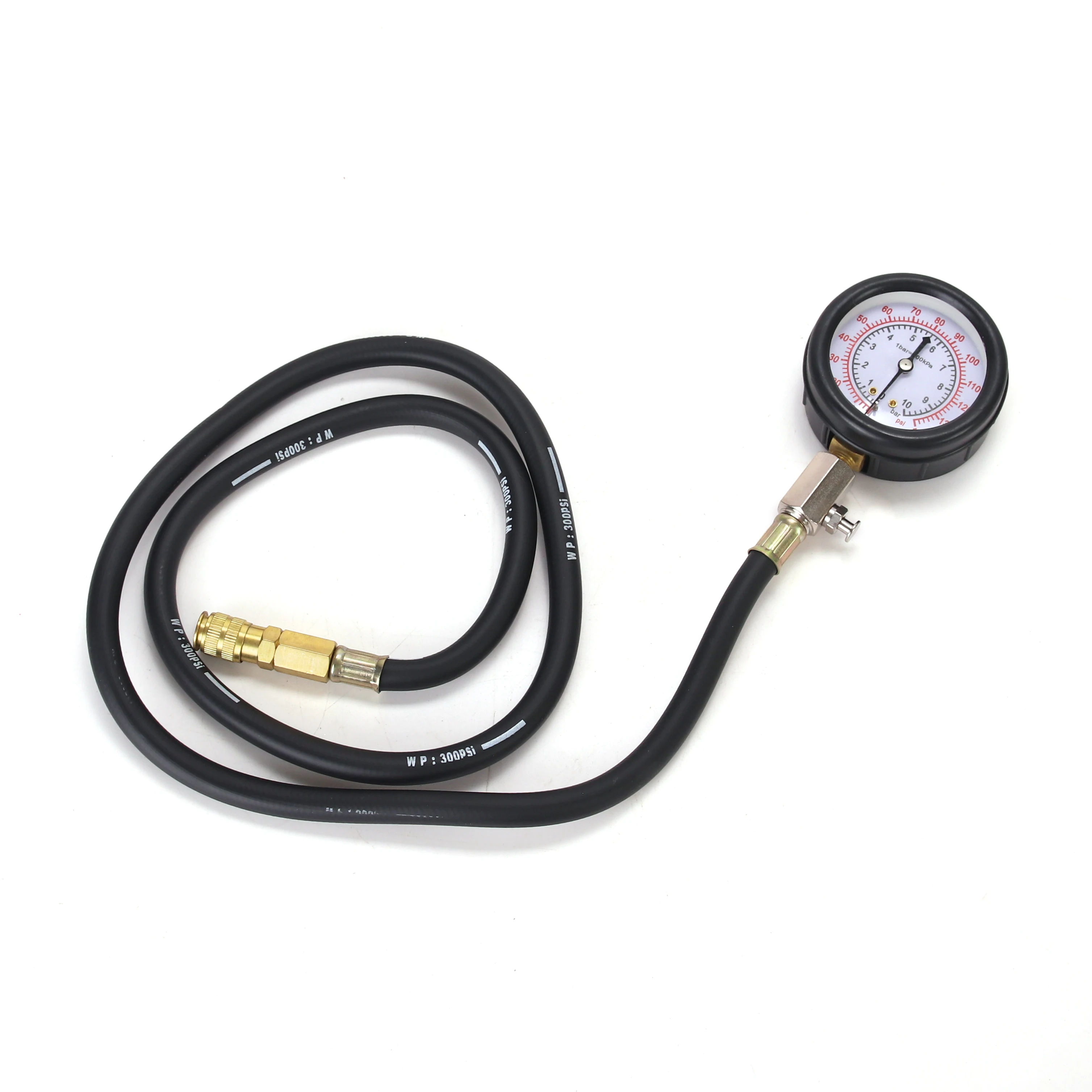 Engine Testing Oil Pressure Gauge Kit Compression Diagnostic Tester Oil Pressure Tester