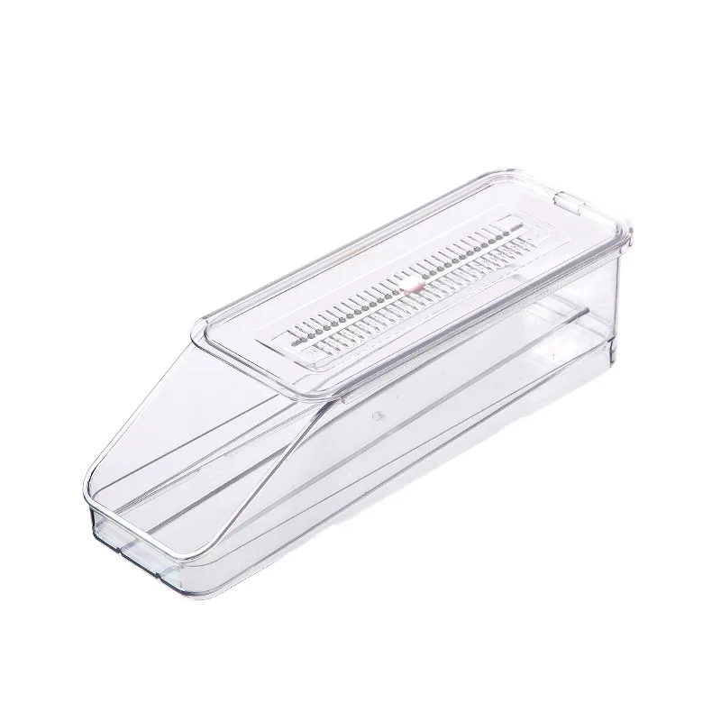 Refrigerator fresh-keeping box egg automatic rolling multi-layer stackable storage box egg tray fresh-keeping box