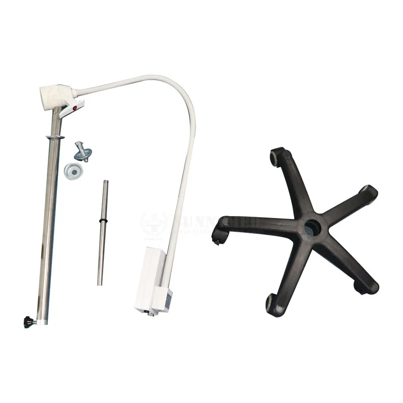 SY-I032A Portable Floor Surgical Lamp  Dental Medical Exam Light for ENT Clinic Mobile Surgical Examination Lamp