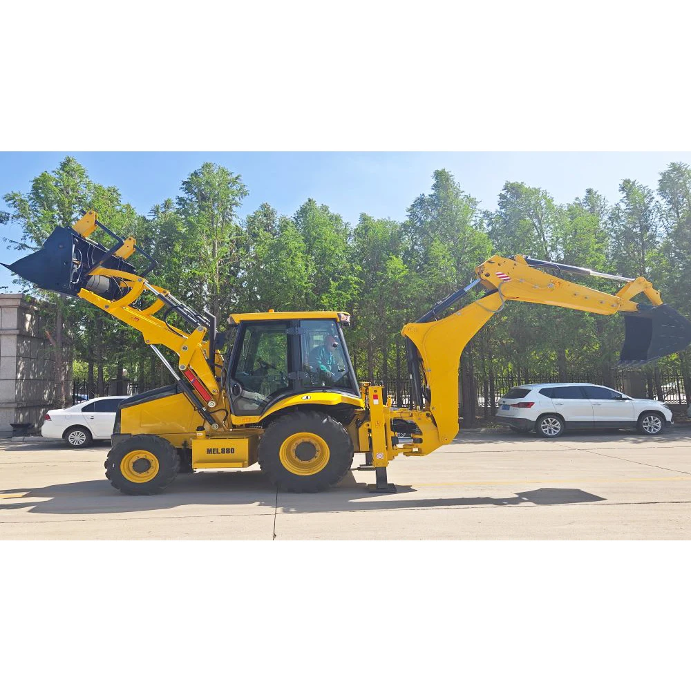 Multifunctional Multipurpose Backhoe Loader 4x4, China New Front Excavator Backhoe Backhoe Excavator Two Head Excavator