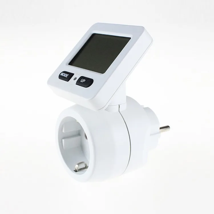 
Measuring Outlet Plug Mains Plug-In Wall Socket With Power Meter 