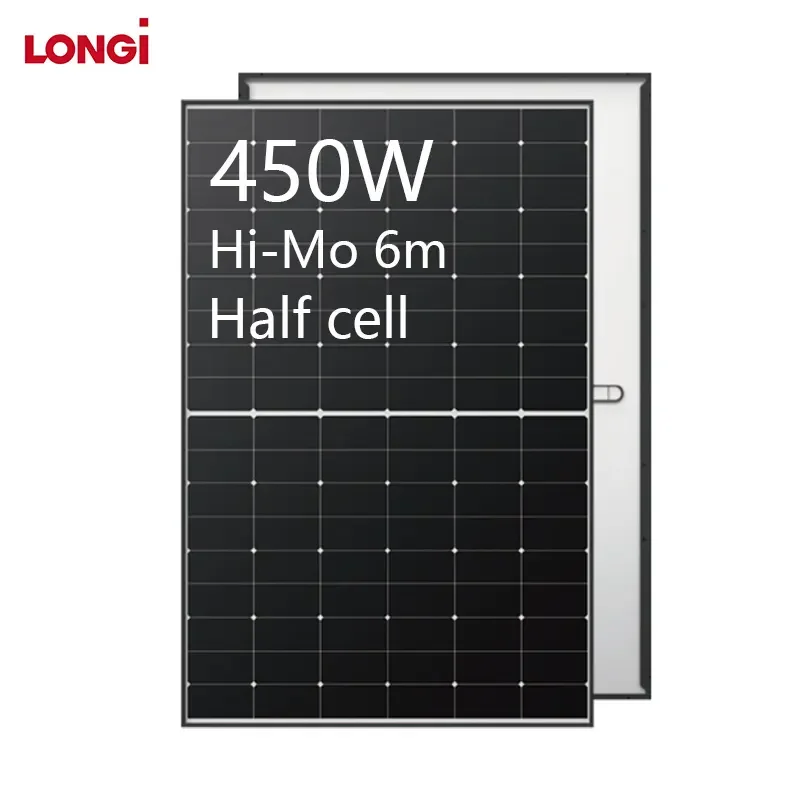 Longi 435w 440w 445w 450w A grade Solar pv solar panel tier 1 brand good price