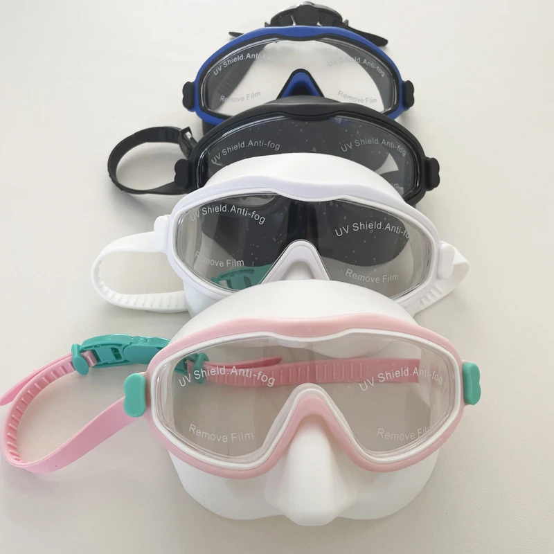 New design silicone anti-fog swimming googles snorkeling googles diving googles