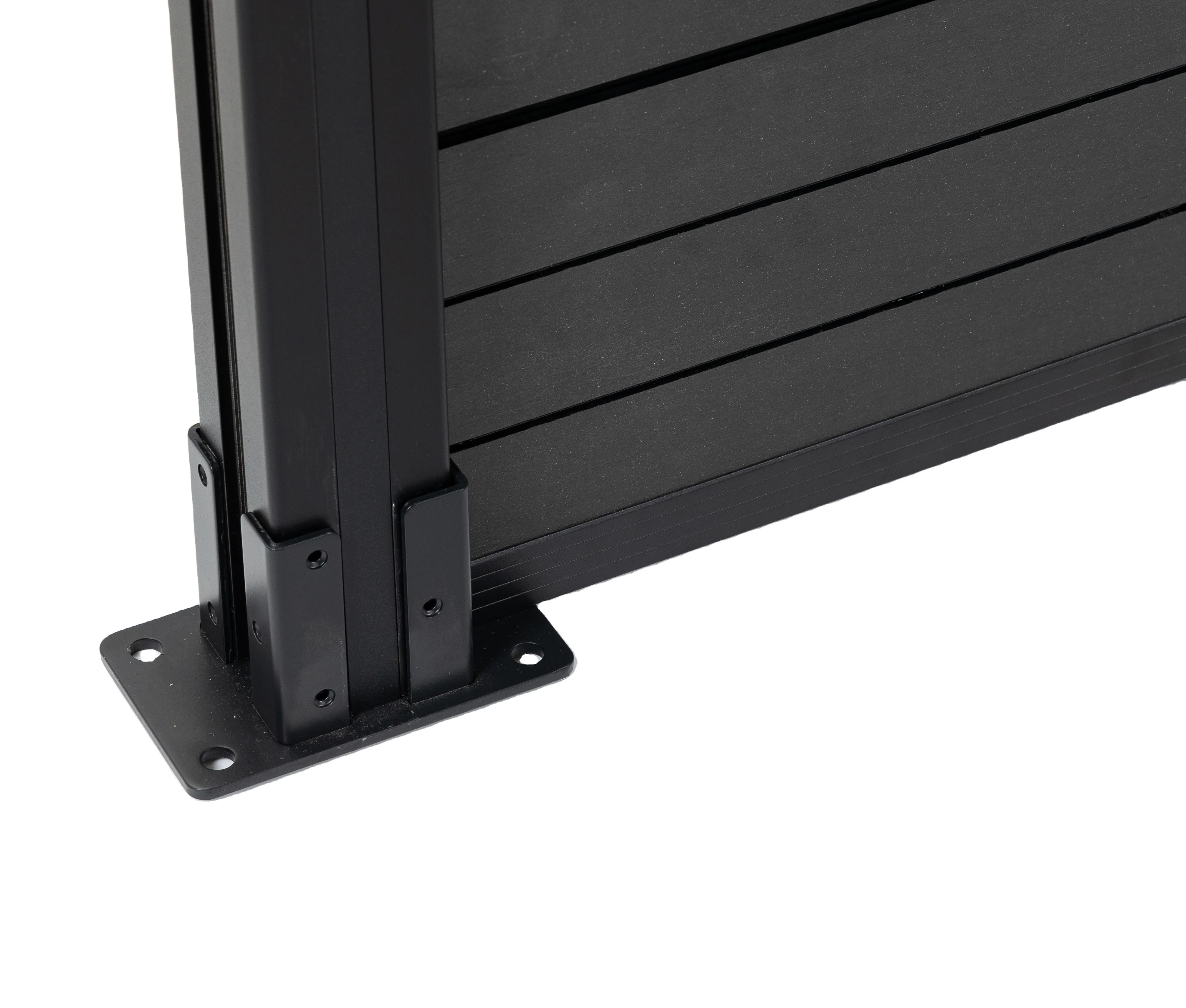 garden fence wpc fence provide good privacy better than vinyl fence alum post