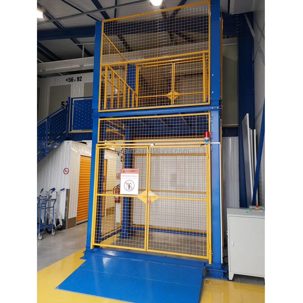 3000kg mezzanine machineroom freight elevator price
