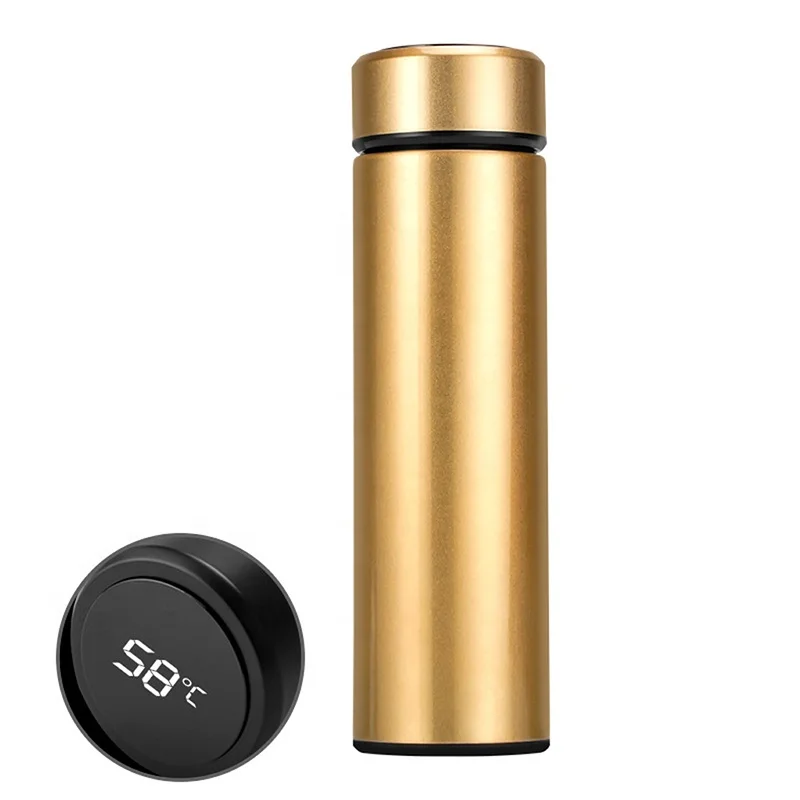 500ml Stainless Steel Smart Vacuum Cup Coffee Travel Mug Display Temperature