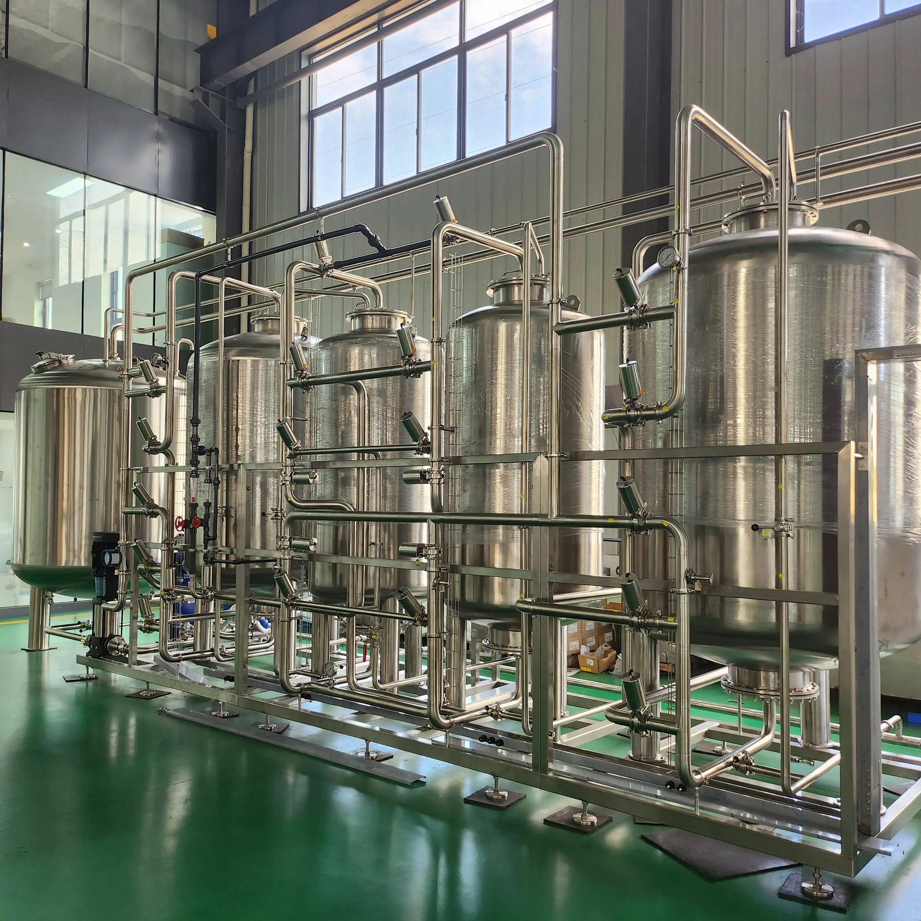 Highfine 2022 pharmaceutical purified water system with EDI and RO