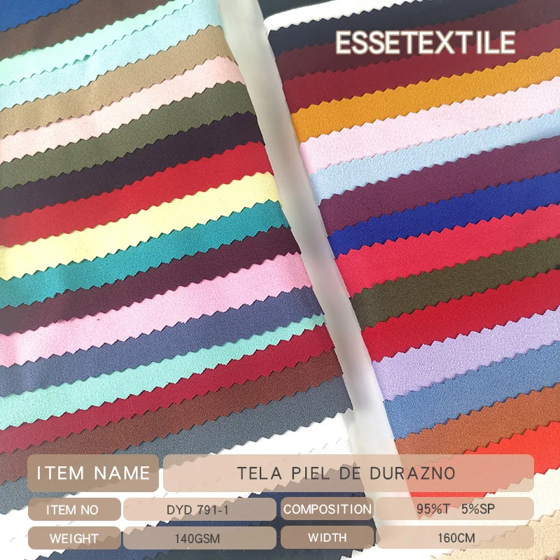 Мексика PIEL DE DURAZNO тела ткань вытянутая текстурированная матовая трикотажная telas для платья из молочного шелка