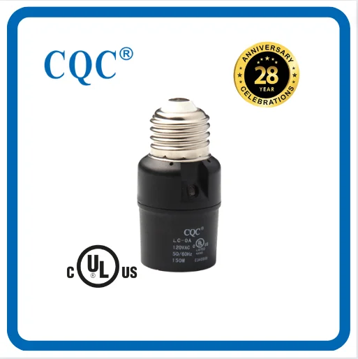 UL listed  photocell lamp holder socket LC-OA