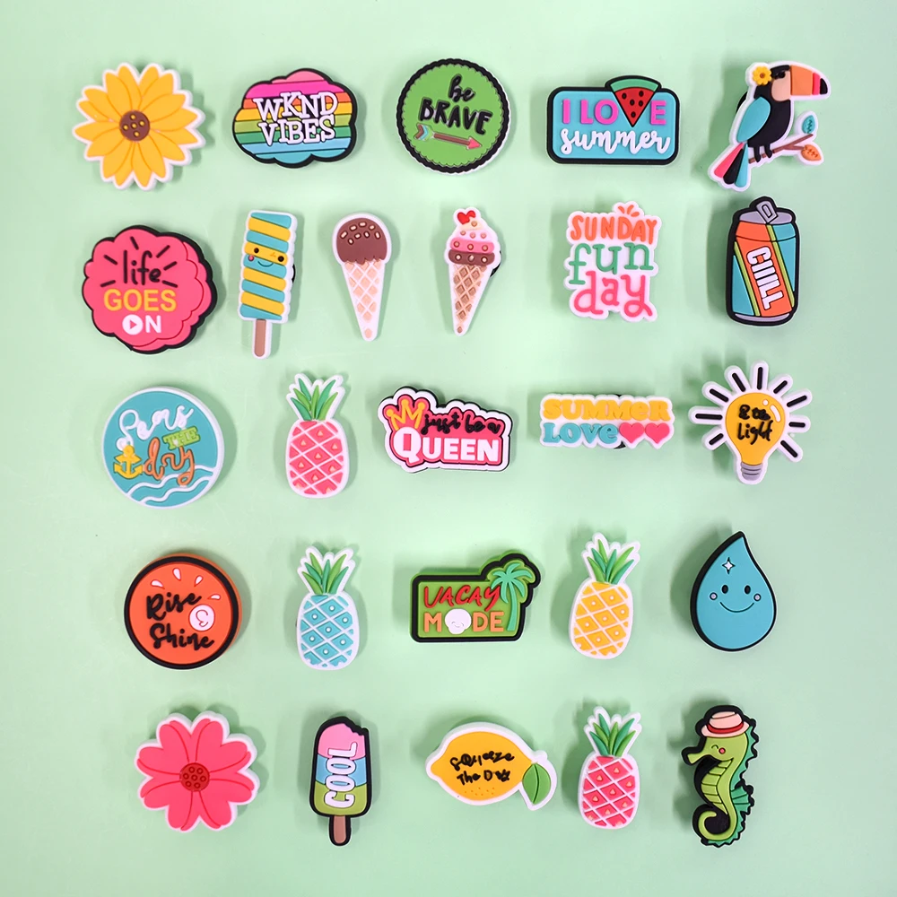 Special Offer Pvc Shoe Charms Colorful Summer Shoes Accessories Beach Style Shoe Decorations Sea Turtle Clog Charms Wholesale