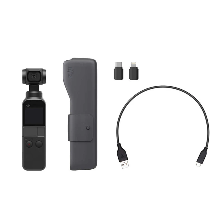 Noiseless cooling system dji osmo pocket 3-axis stabilizer handheld gimbal camera with 4K 60fps for vlog