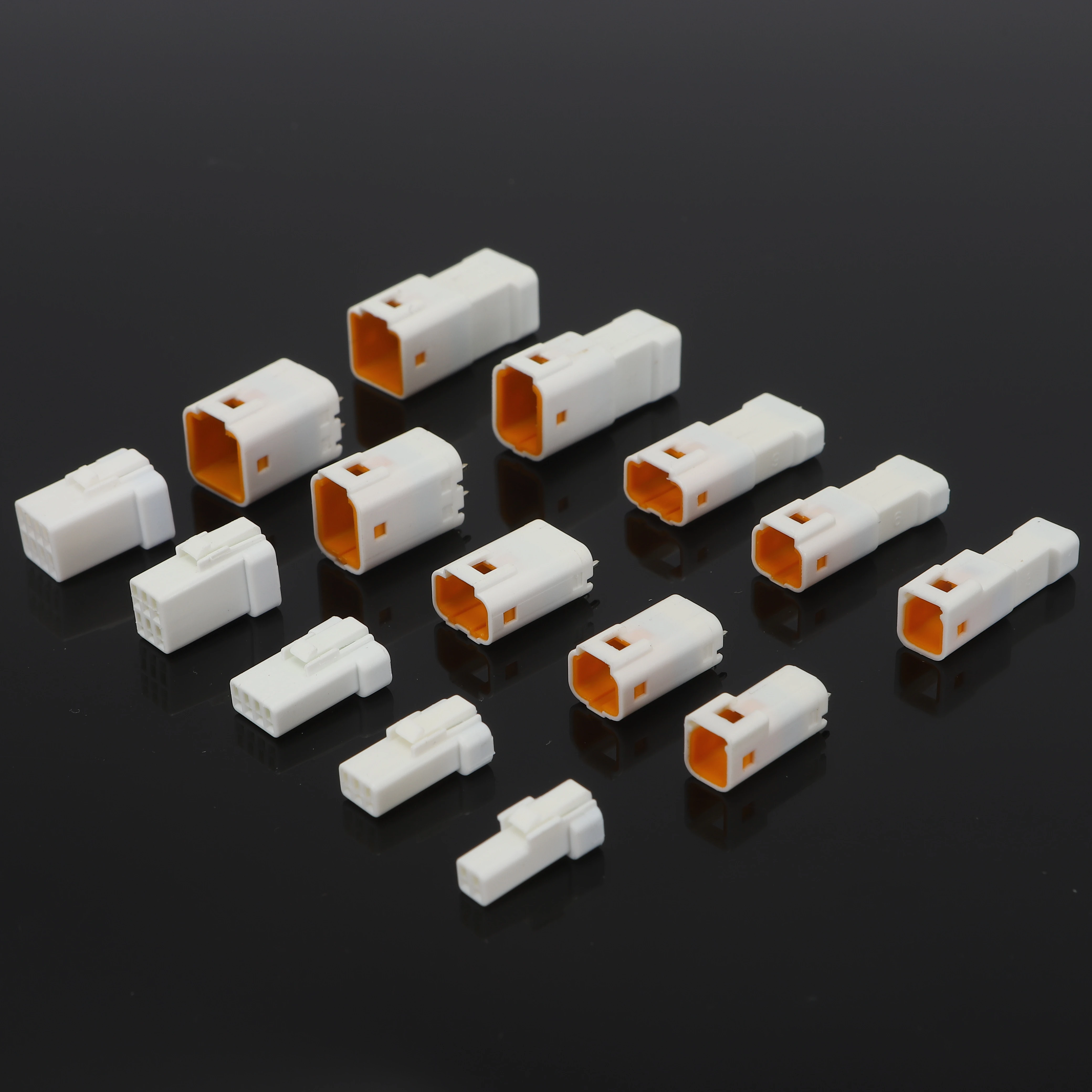 HD026-0.7-21/10/11 Male Female 2 3 4 6 8  Pin Car Cable Plug Waterproof Connector Automotive Electrical Wire Harness Connectors