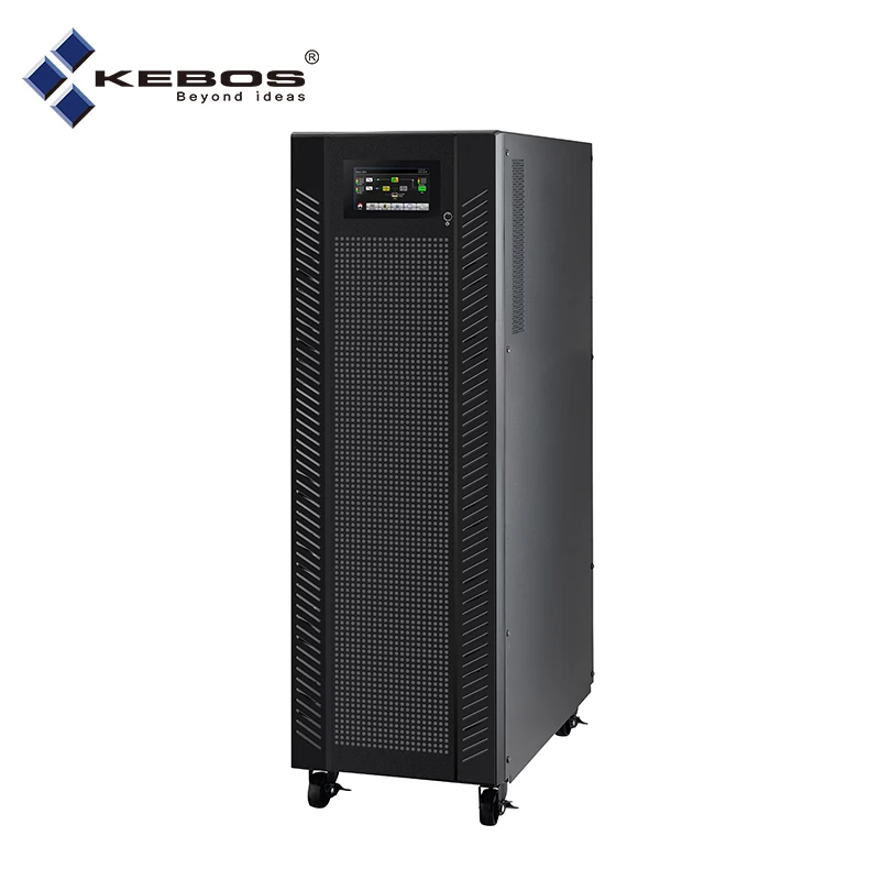 Kebos KH33-40K(L) двухфазный Защита от перенапряжения 40 кВА кВт чистая Синусоидальная волна онлайн-башня с портами SNMP RS232