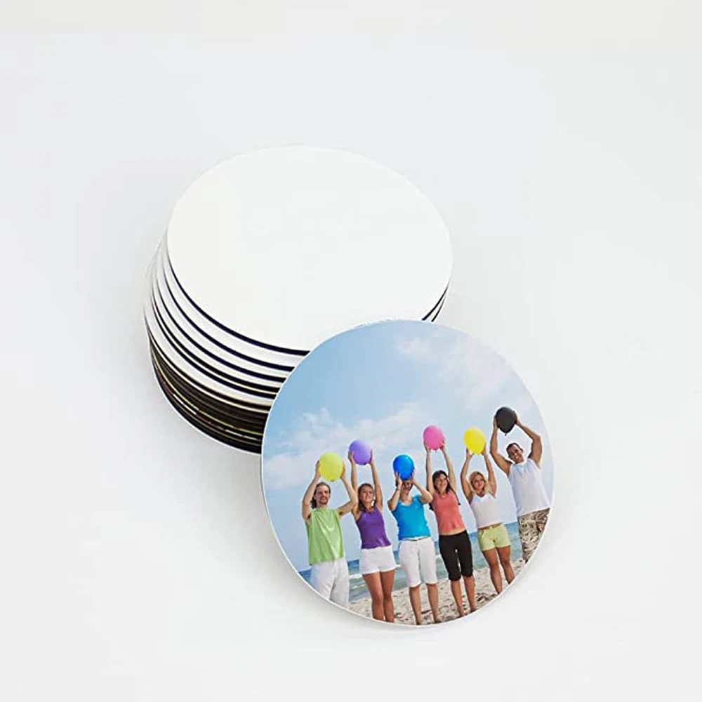 BD-09 Sublimation Blank MDF Coasters Mug Mat For Christmas Decoration