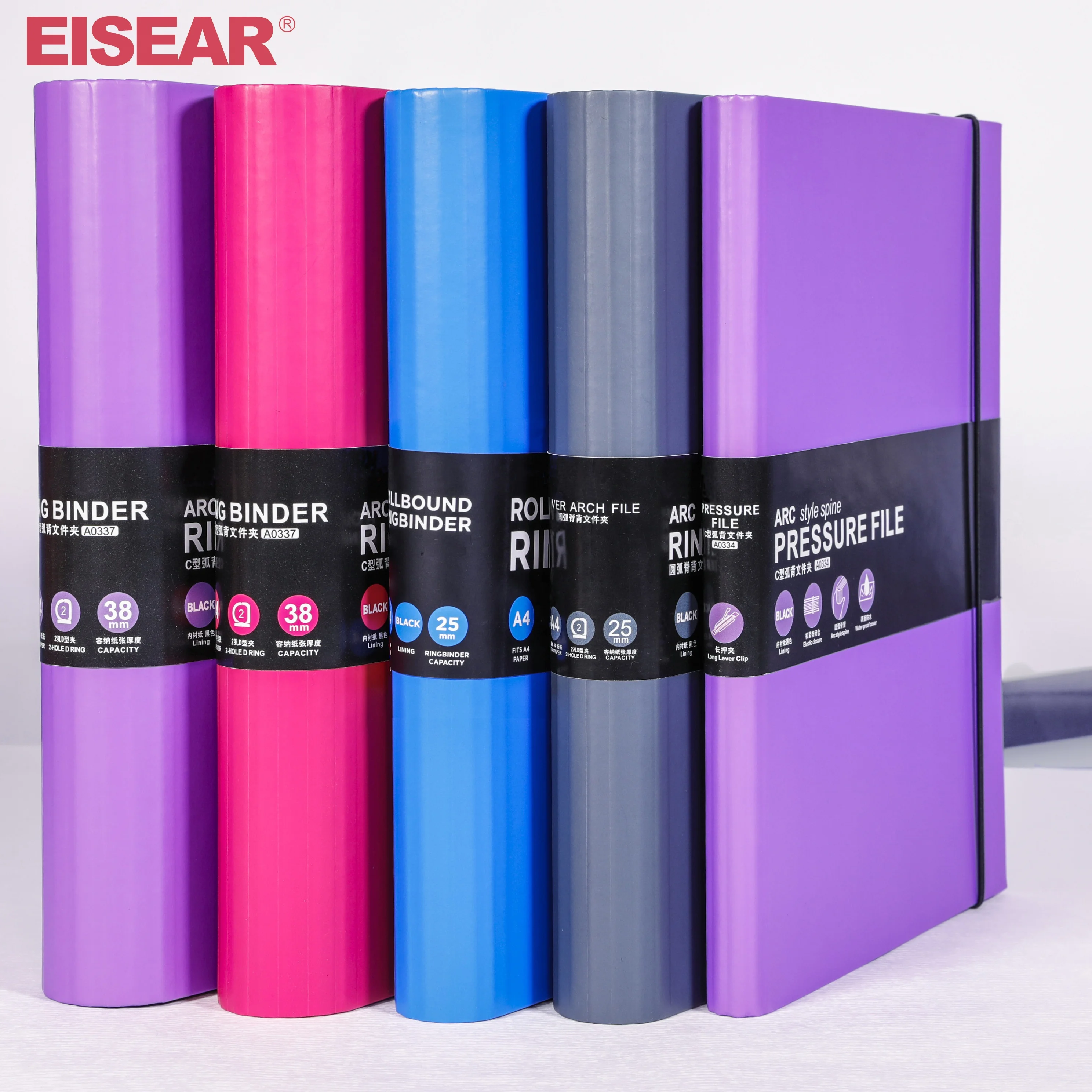 A4 FC стандартный размер переработанной бумаги картонный рычаг арка файл высшего качества индивидуальный рулон скрепленный дизайн большая емкость