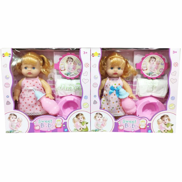 12 Inch Multifunctional Beautiful Vinyl Newborn Reborn Silicone Girl Dolls Toy With Bathtub for Kids