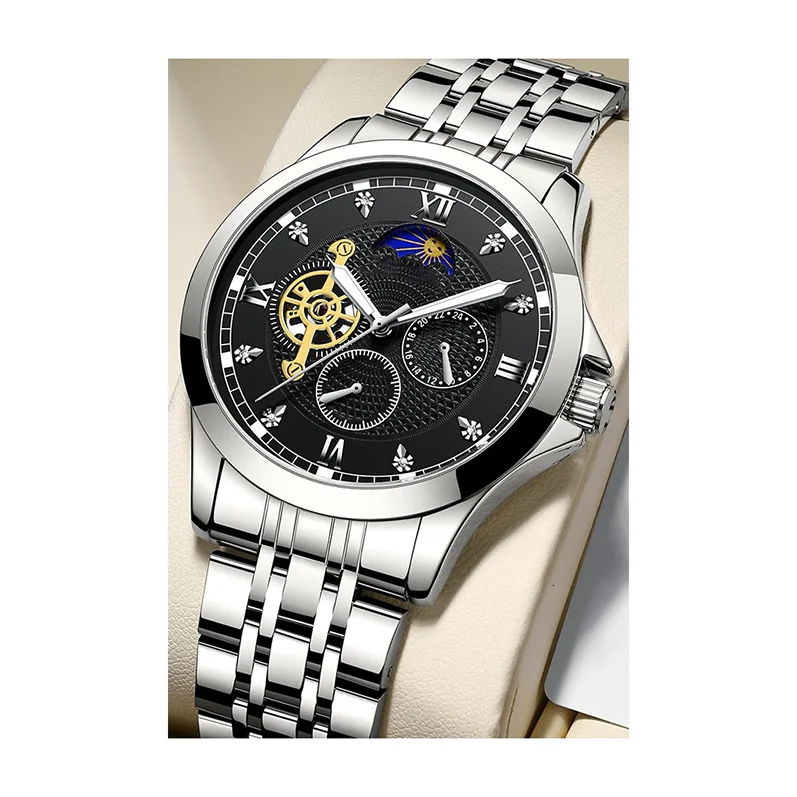 Мужские автоматические механические наручные часы