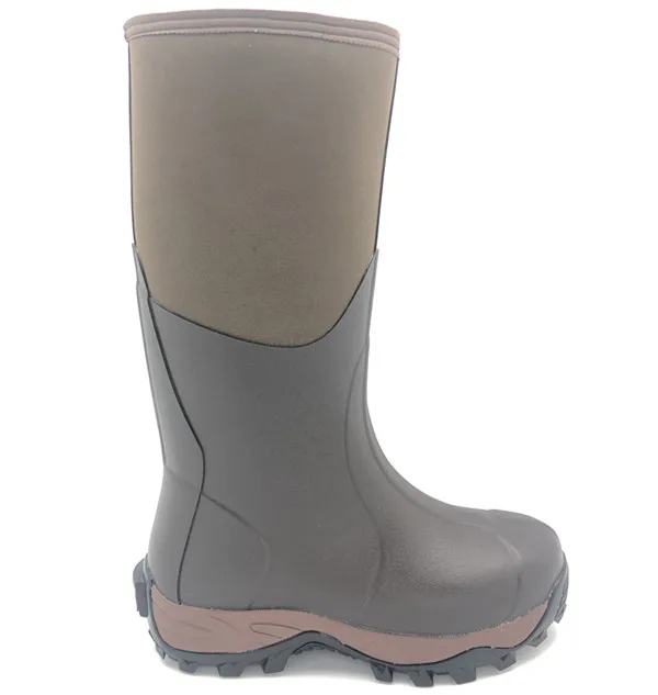 
Knee High Neoprene Rubber Hunting Boots With Airmesh Lining 