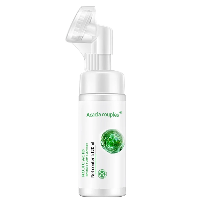 Private Label Korean Organic Cleansing Mousse BHA Salicylic Acid Acne Clear 4 In 1 Face Wash Facial Deep Foam Cleanser
