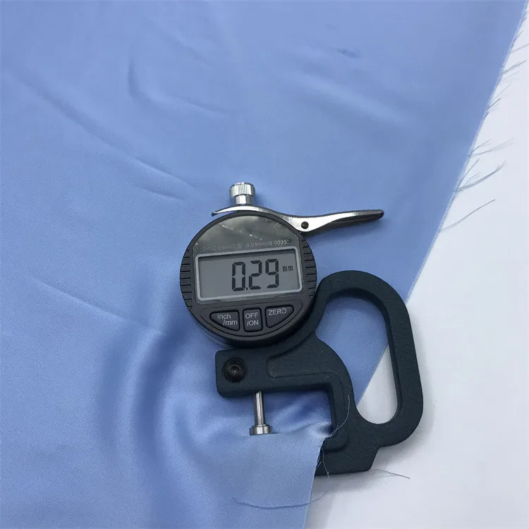 Custom color silk imitation 96 polyester 4 spandex luster pajama fabric high quality stretch satin polyester fabric shiny