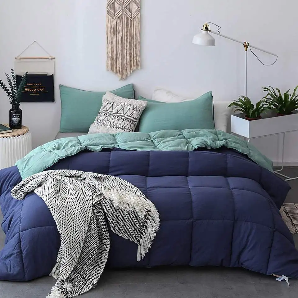 hotel high quality comforter microfiber quilted duvet