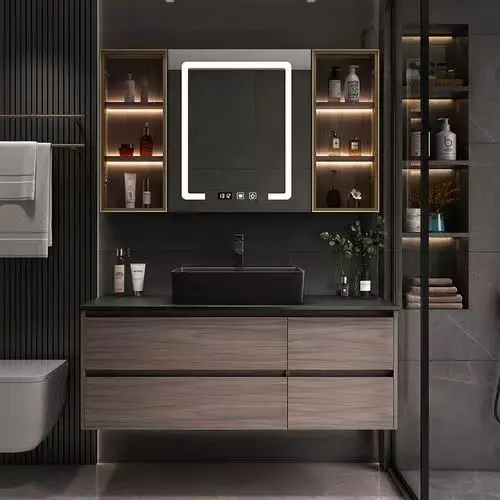 YALIG Flourishing Bathroom Sliding Glass Shower Room Cabin Furniture
