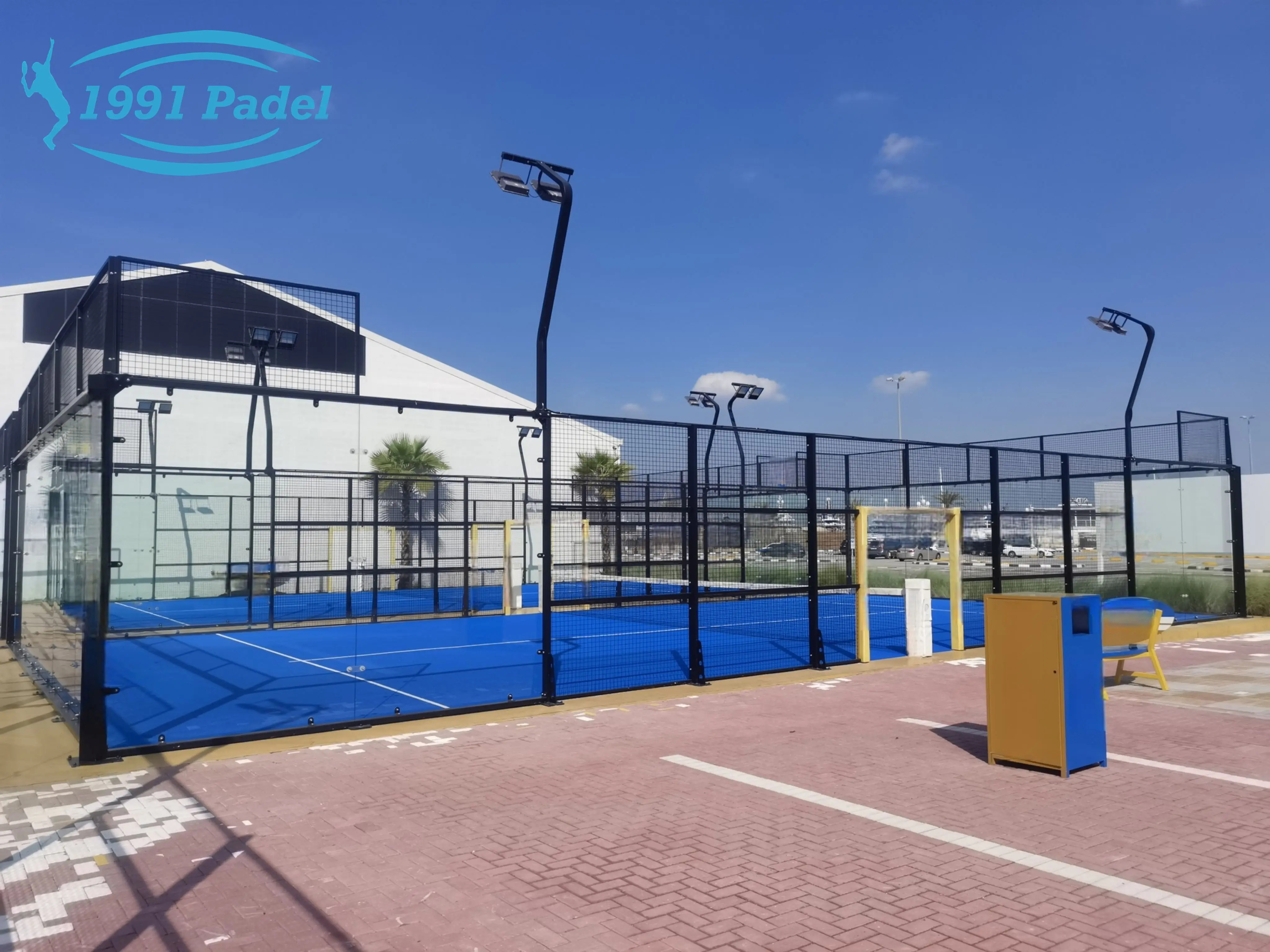 High Quality Indoor Padel Court Full Set Direct from Factory for Sports Enthusiasts
