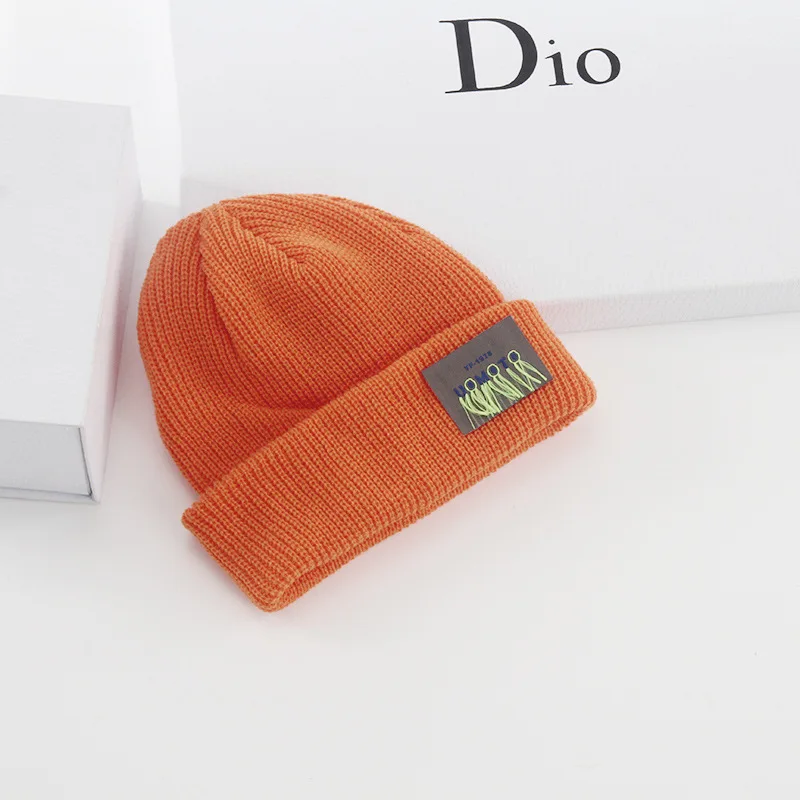 Korean dome knitted melon hat male street trend gangster yuppie landlord autumn and winter warm woolen cold hat