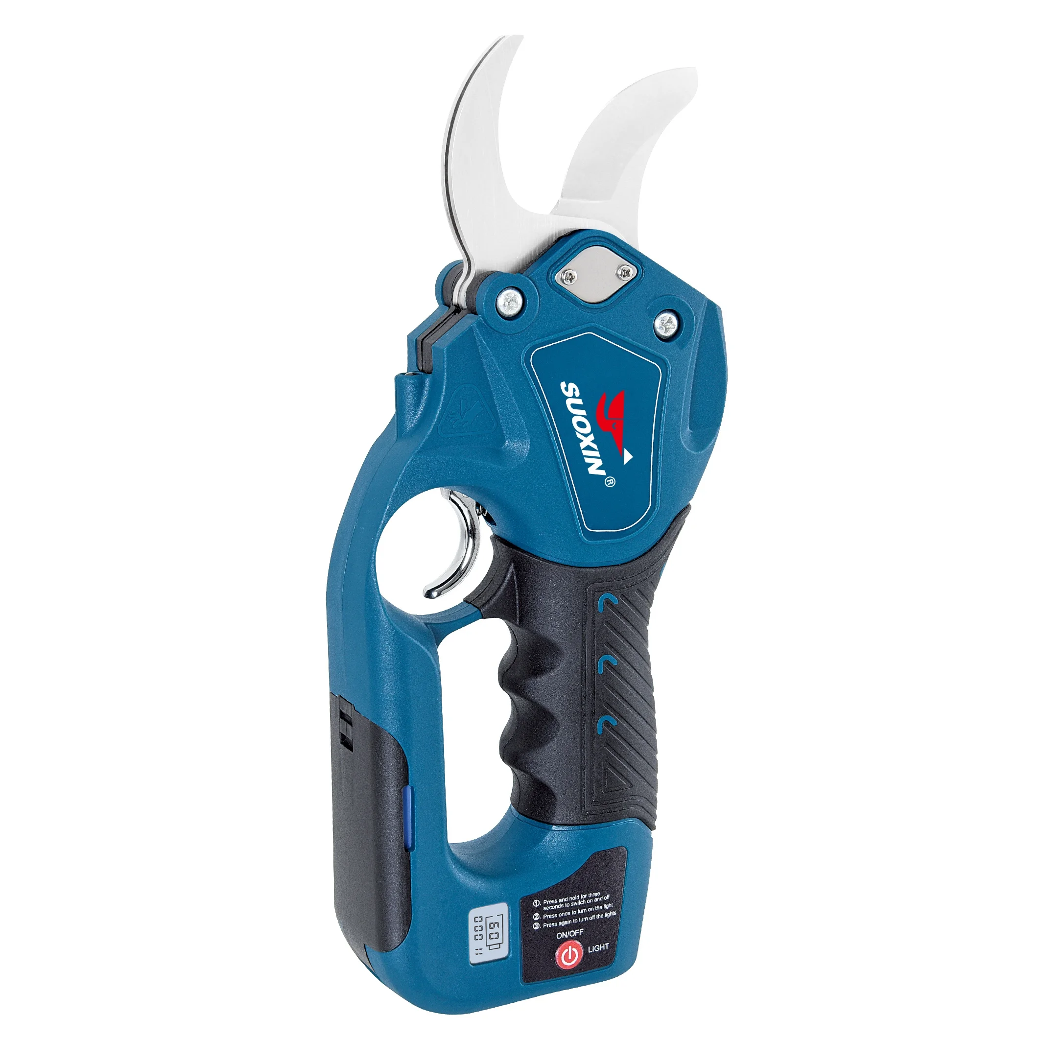 820 Electric Pruning Shears with Brushless Motor, Professional 20mm Electric Scissors Cutting Branches with rechargeable Battery