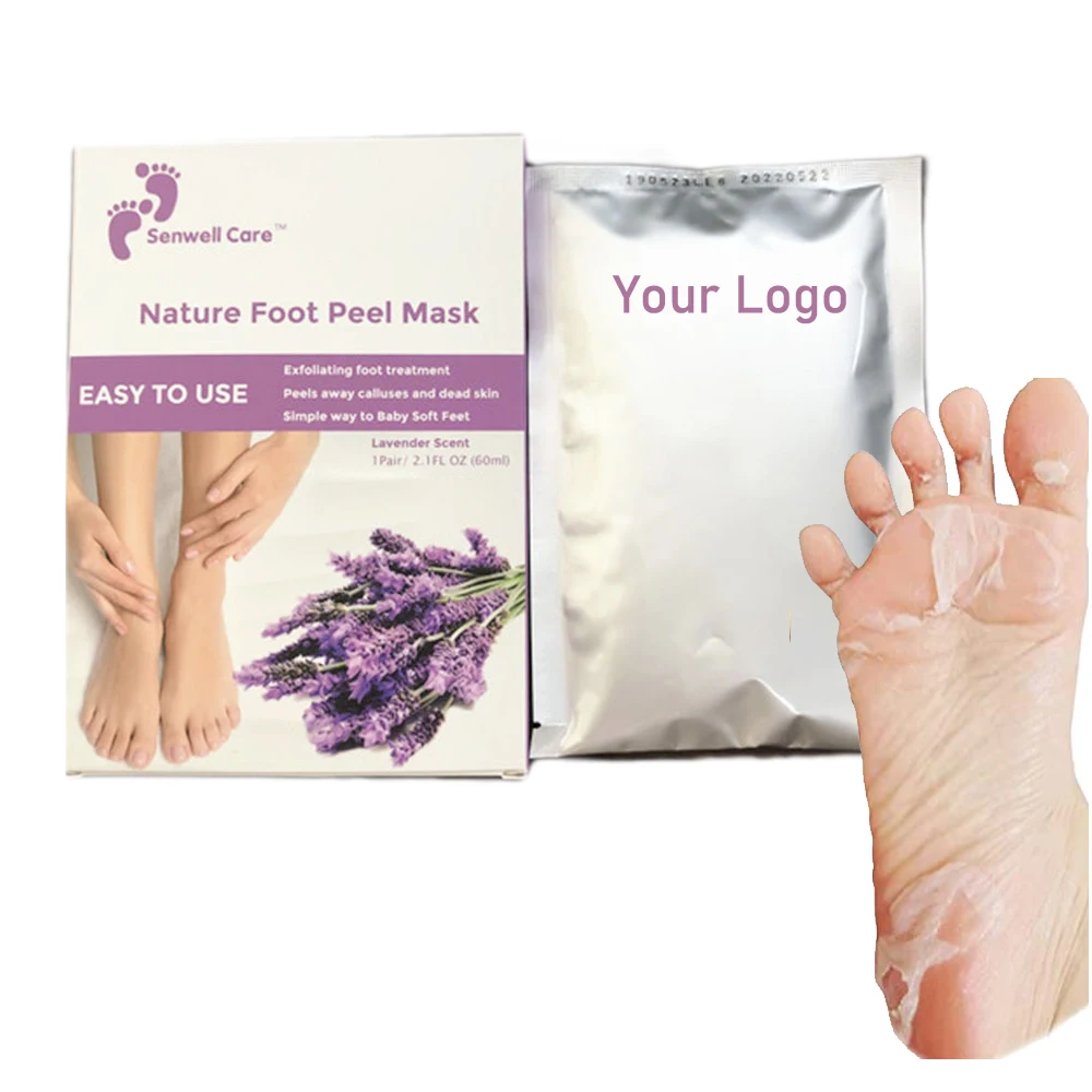 Lavender Foot Mask Smooth Feet Care Masking Moisturizing Sheet Korean Foot Peel Peal Mask Sock