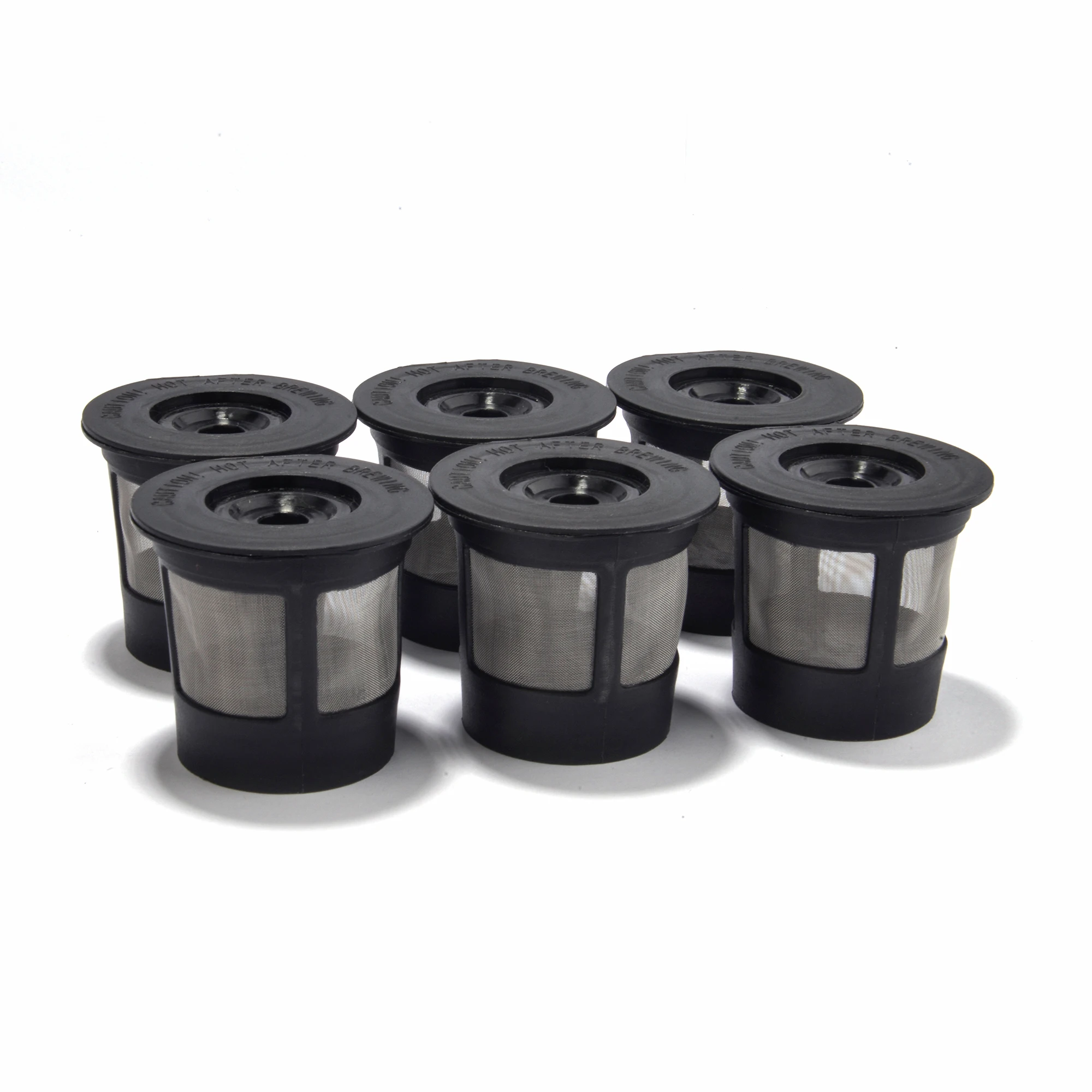 Reusable stainless steel mesh k cups coffee filter for keurig