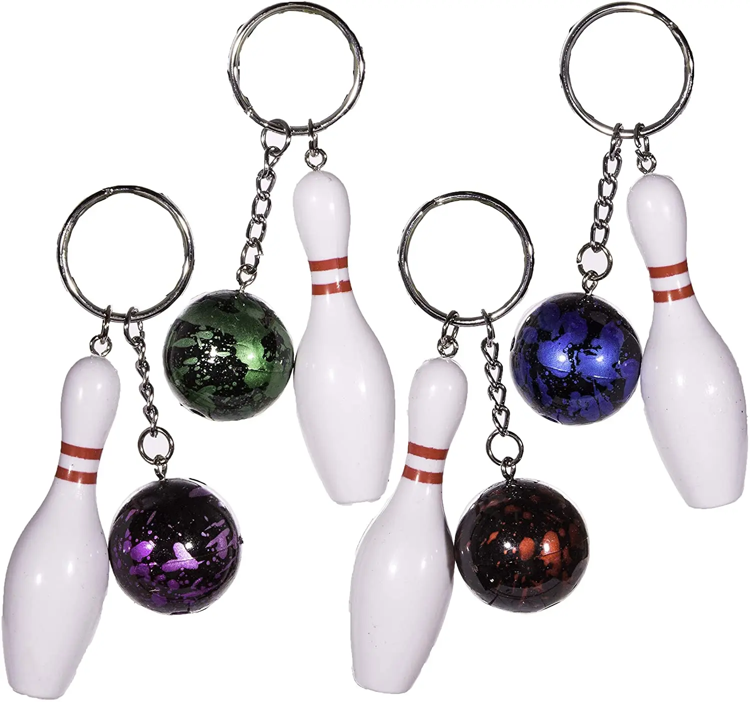 hot sale discount bowling ball key chain