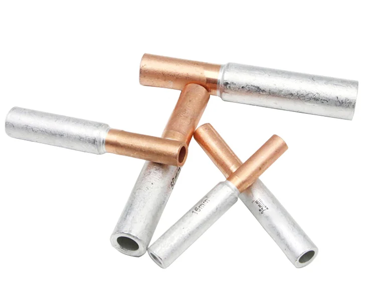 power fitting DTL bimetal aluminium copper terminal lug types/bimetallic lugs/cable ferrule