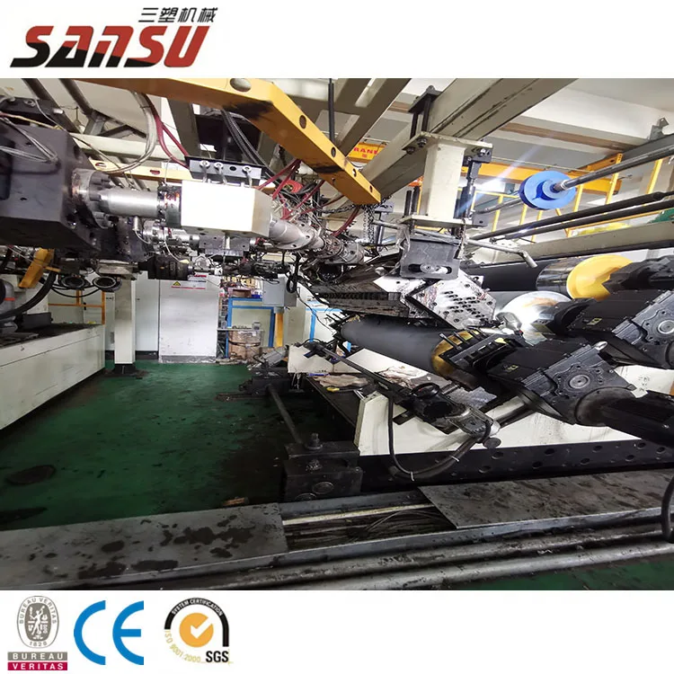 double-layer acrylic plexiglass sheet machine production line