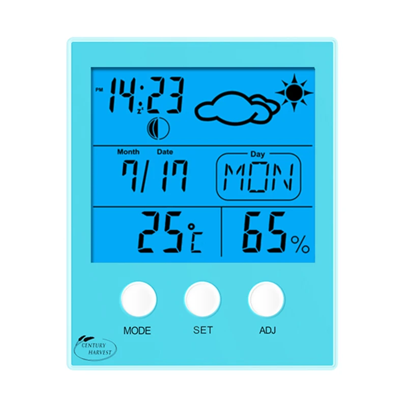 
CH-904 Thermometer Hygrometer Kitchen Thermometer Electronic Indoor Wall Mounted Household Thermometer 