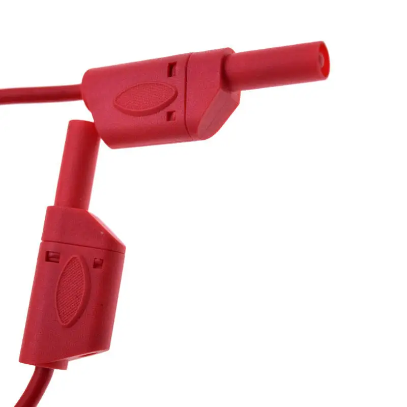 2-5 квадратных силовых тестовых проводов, 4 мм, банановая головка, оболочка, изолированные штепсельные детали, 1 ~ 5 м, штепсельный кабель