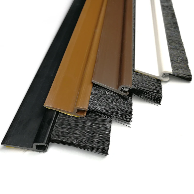 Door bottom seal strip under door sweep weather stopper door sealing strip