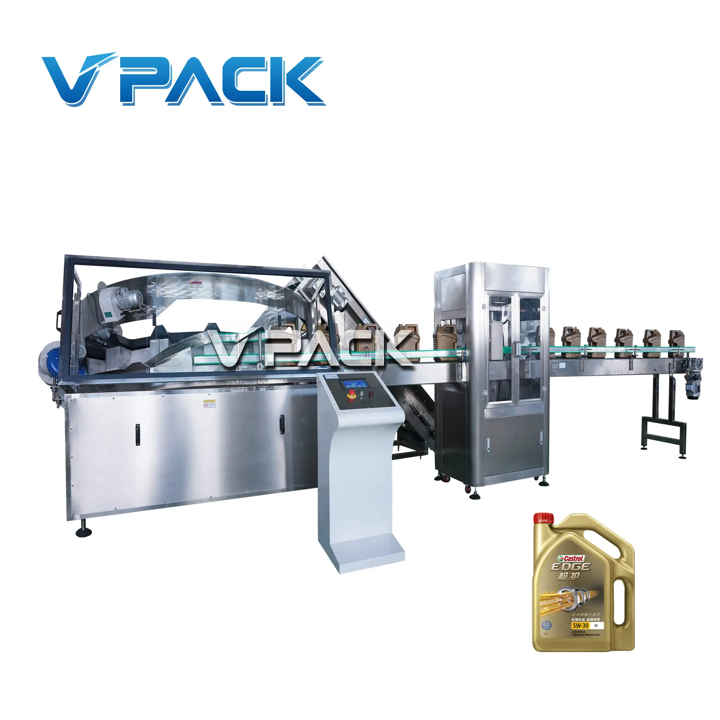 Full automatic PET bottle unscrambler machine/Bottle feeder for drinking water bottling line/Plastic bottle sorting machine